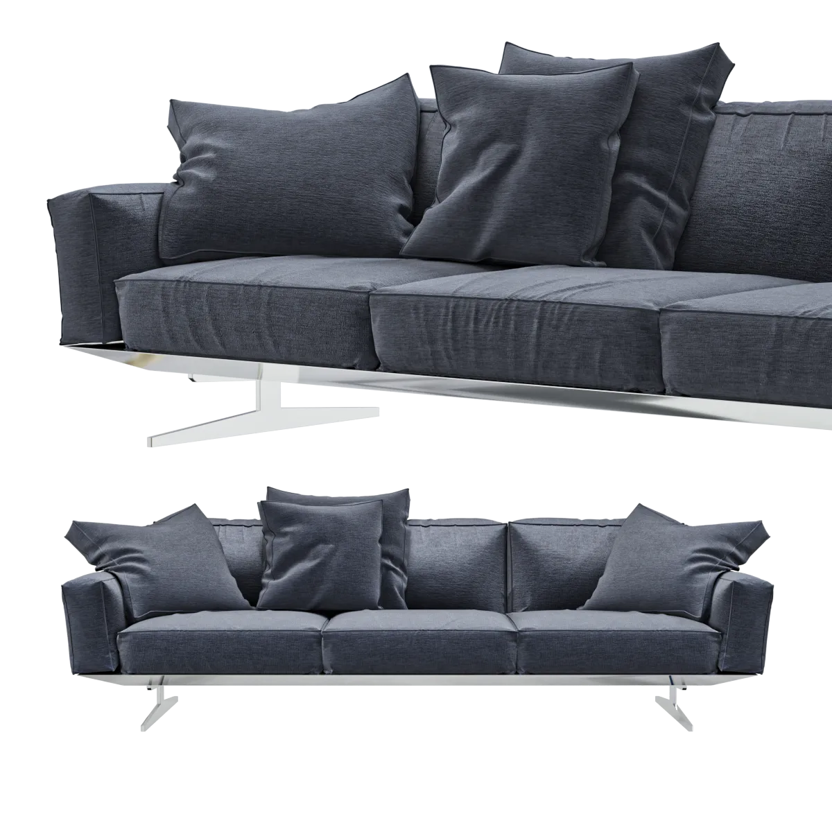furniture – Sofa set 02 3D Model furniture – Sofa set 02 3D Model