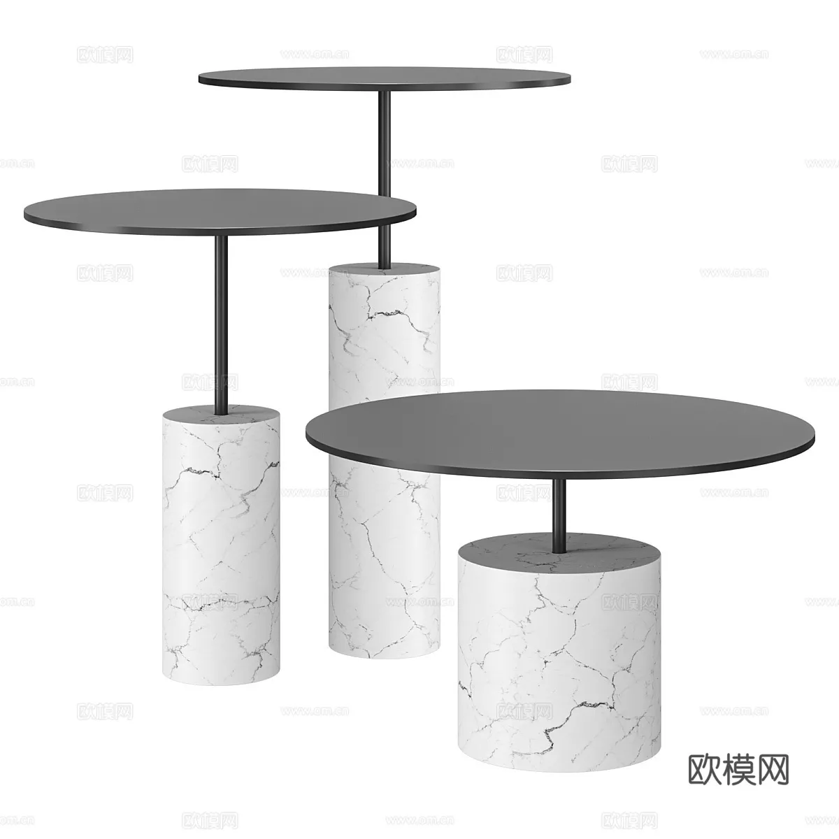 FURNITURE – SOFA TABLE – 3D Model For Interior Design – 400