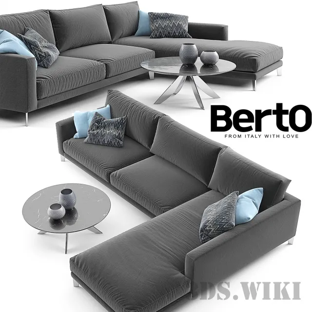 furniture – Sofa Time Break Sectional 3D Model