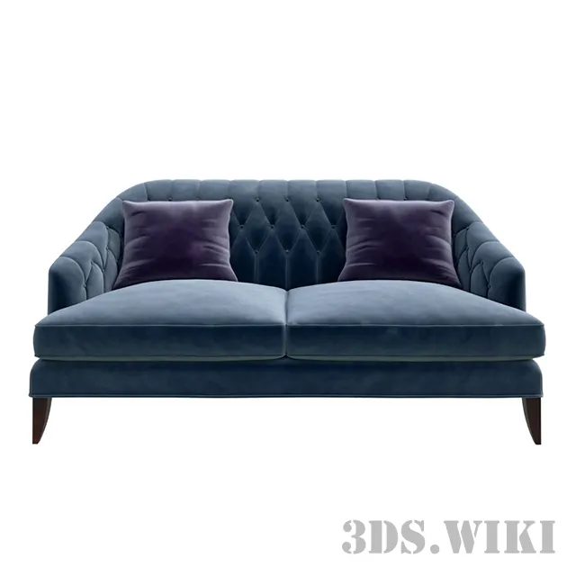 furniture – Sofa with pillows 3D Model