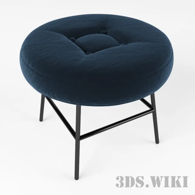 furniture – Soft chair Ligne Roset ILOT 3D Model