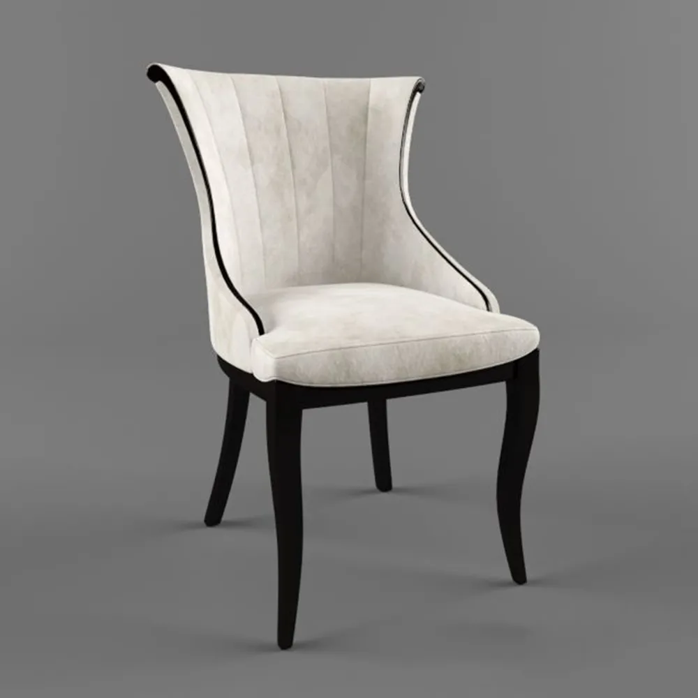 furniture – Soft classic chair 3D Model