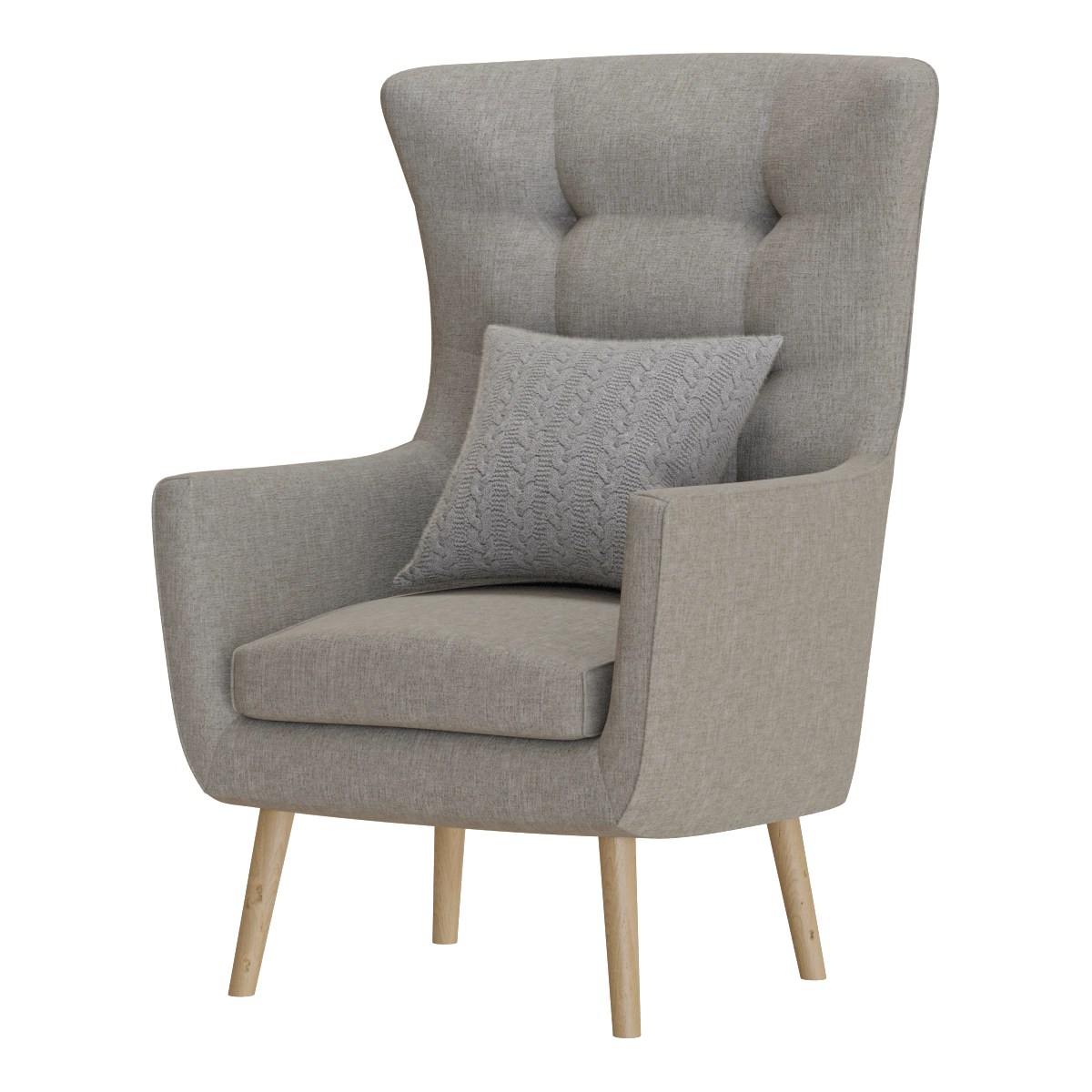 furniture – Softy armchair 2 3D Model