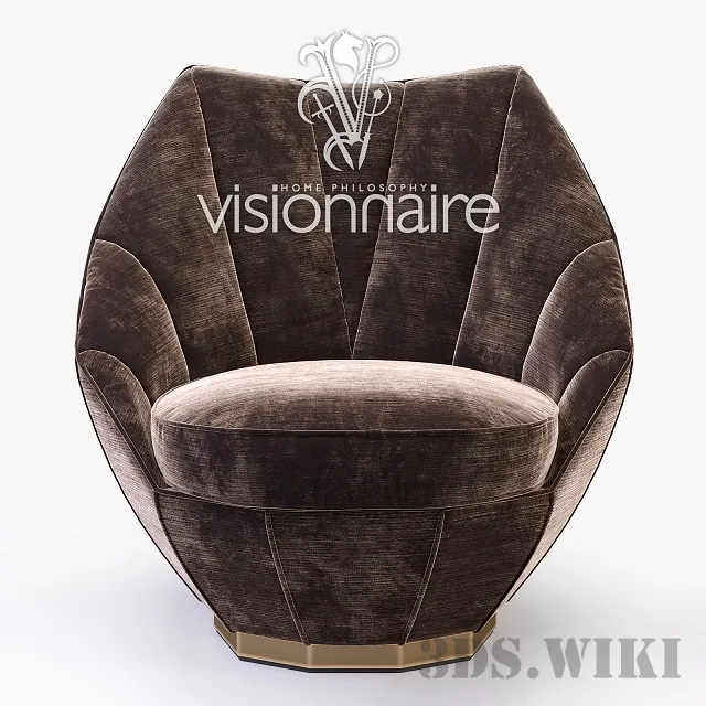 furniture – Sontag Visionnaire armchair 3D Model