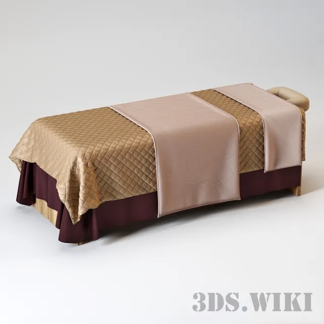 furniture – Spa bed 3D Model