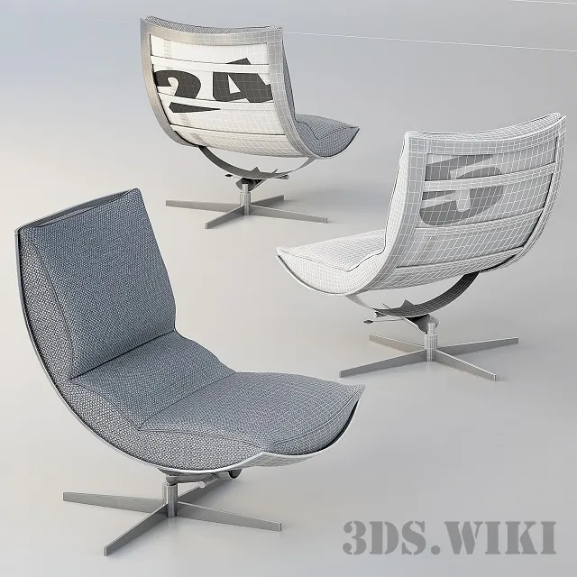 furniture – Spinnaker chair 3D Model