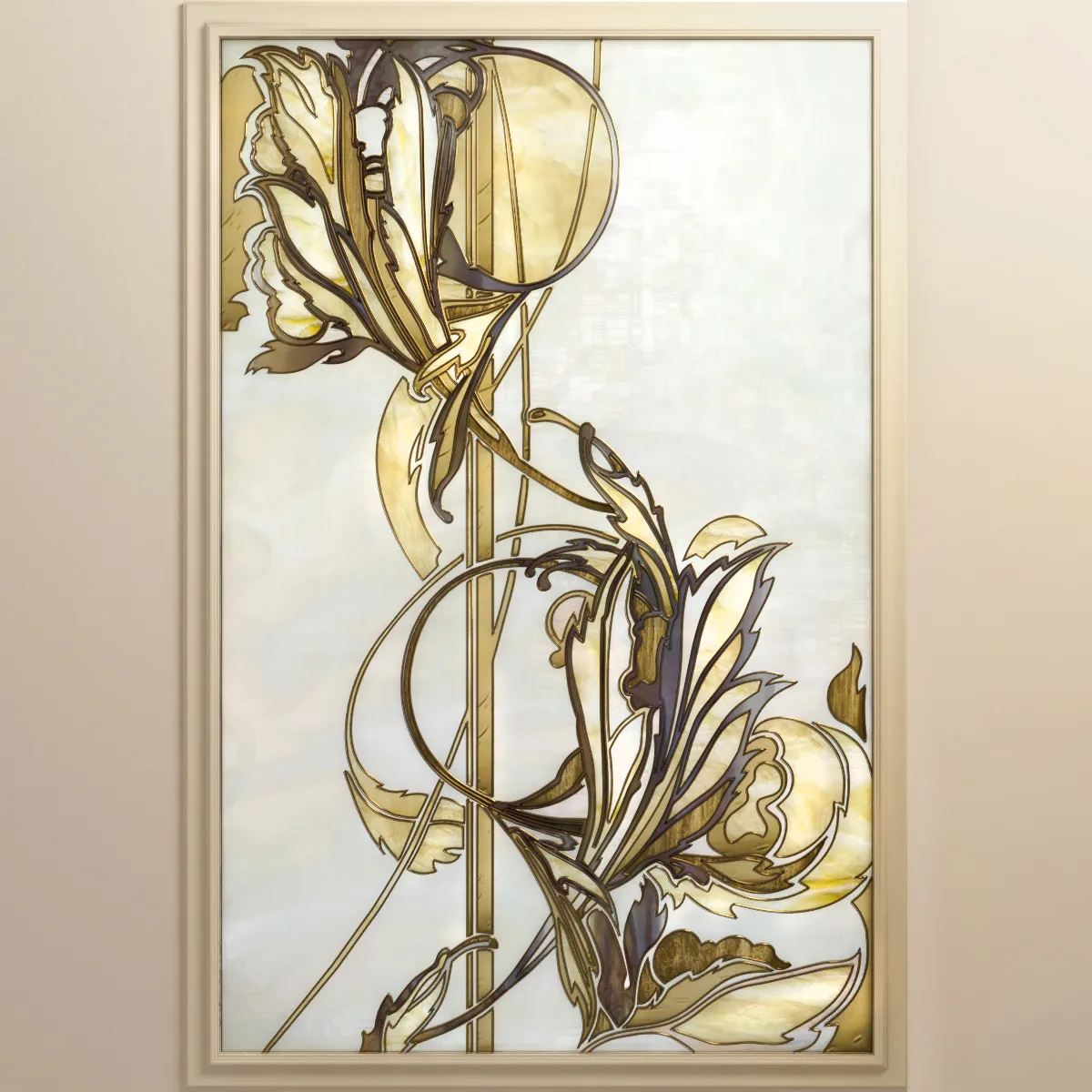 furniture – Stained glass Art Deco 3D Model