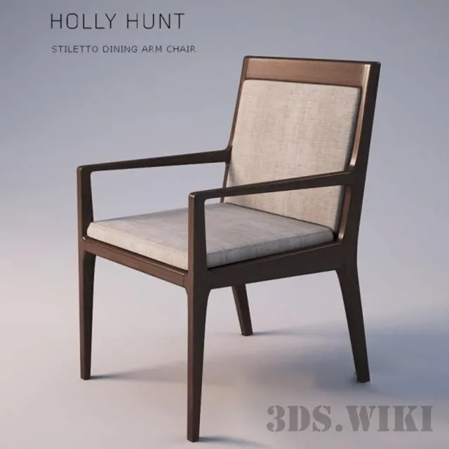 furniture – Stiletto dining chair 3D Model