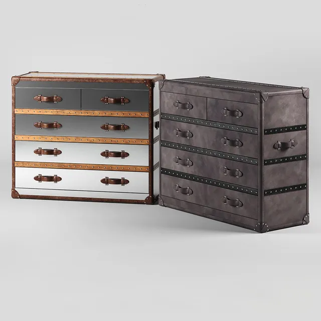 furniture – Stonyhurst’s large chest 3D Model