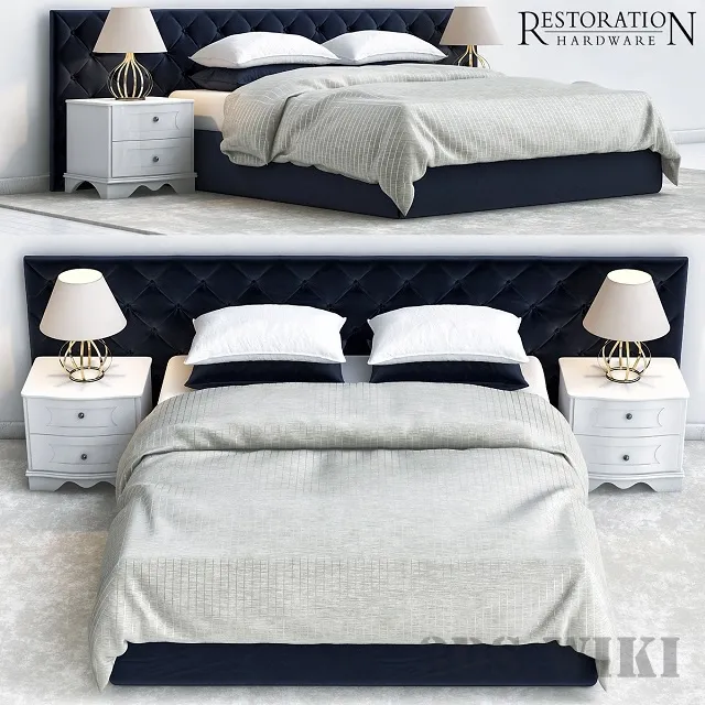 furniture – Stylish Restoration Hardware 3D Model