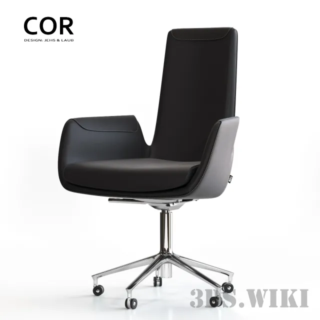 furniture – Swivel office chair Cordia 3D Model furniture – Swivel office chair Cordia 3D Model