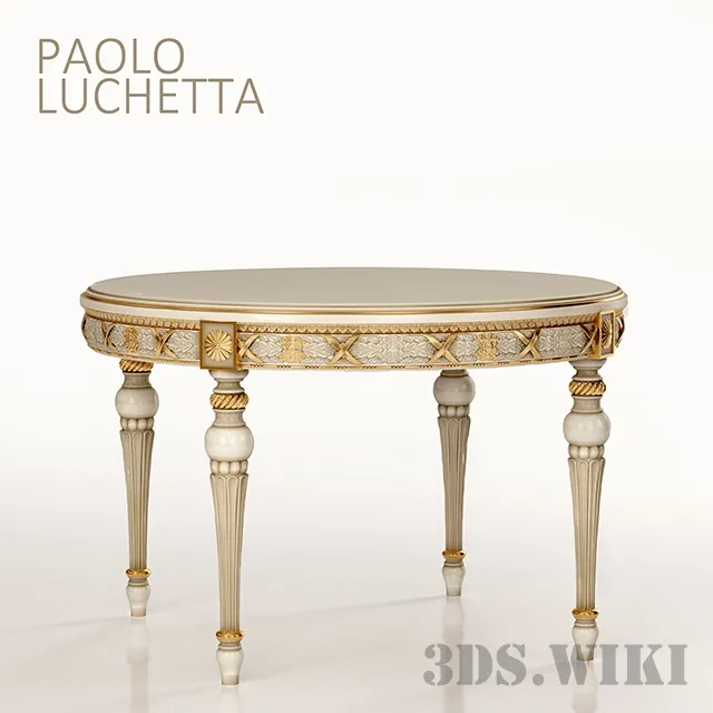 furniture – Table PAOLO LUCCHETTA 3D Model