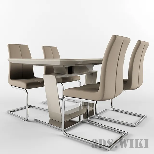 furniture – Table – Stella & Chair – BLAKE-CG 3D Model furniture – Table – Stella & Chair – BLAKE-CG 3D Model