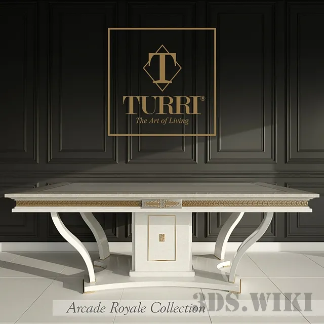 furniture – Table TURRI T630 / R KB02 DF7 3D Model