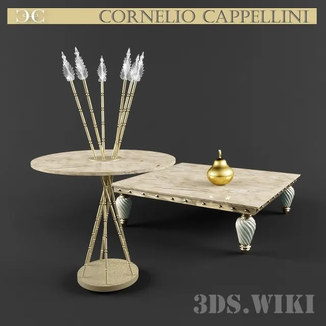 furniture – Tables Cornelio Cappellini 3D Model