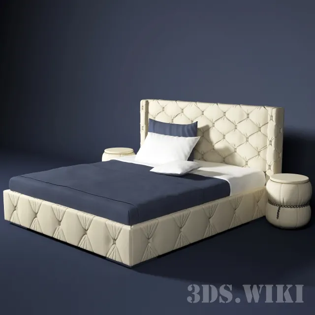 furniture – Target Point Capri C Bed 3D Model furniture – Target Point Capri C Bed 3D Model
