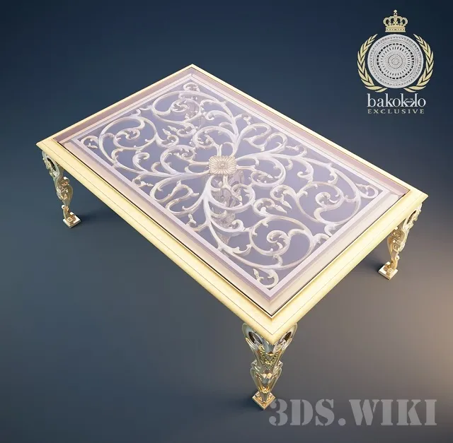 furniture – Tavolino Bakokko coffee table 3D Model
