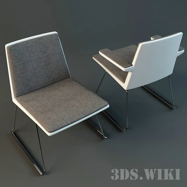 furniture – Team Sled Home Chair 3D Model