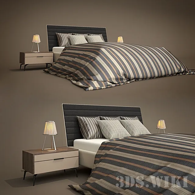 furniture – Teleset Lezalt bed 3D Model furniture – Teleset Lezalt bed 3D Model