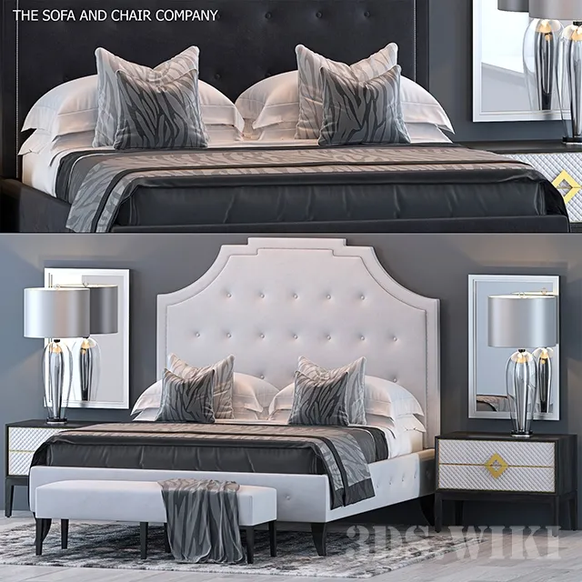 furniture – THE SOFA & CHAIR Company 3D Model furniture – THE SOFA & CHAIR Company 3D Model