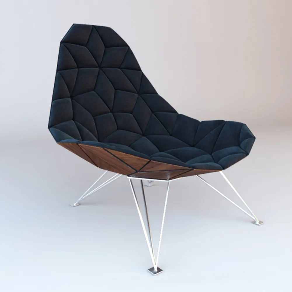furniture – Tile Chair – Tile Chair by JSN 3D Model