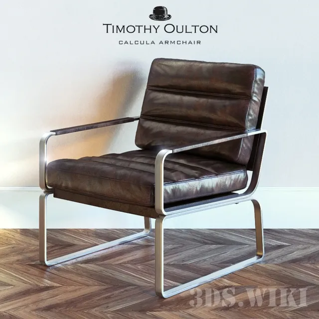 furniture – Timothy Oulton Calcula armchair 3D Model