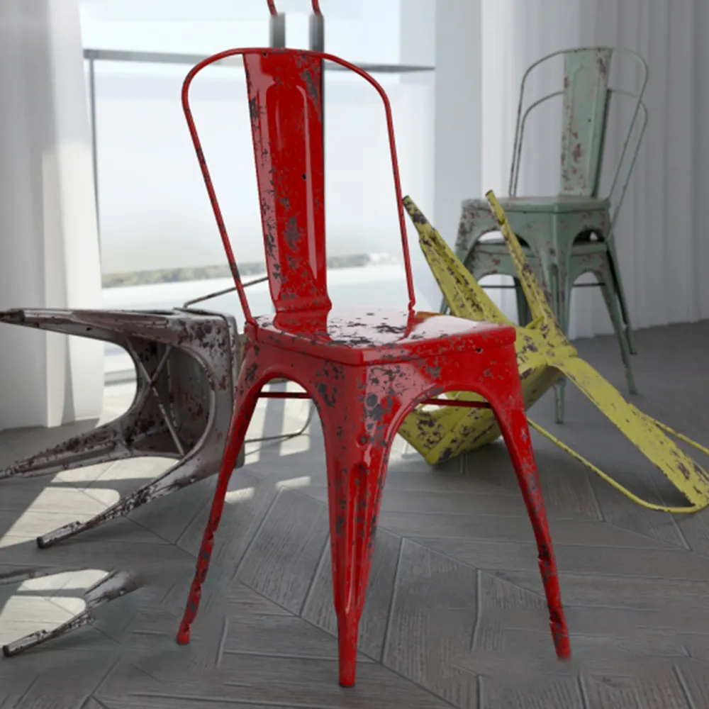 furniture – Tolix  chair 3D Model