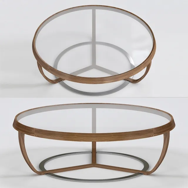 furniture – Tonon Time coffee table 3D Model