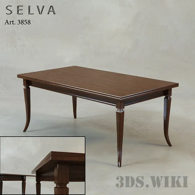 furniture – Transformer table Selva 3858 3D Model