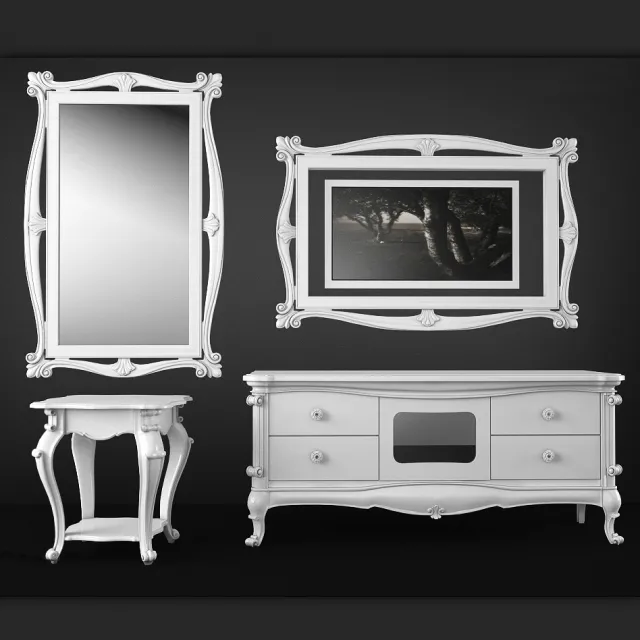 furniture – Treci_glamour_tumb 3D Model furniture – Treci_glamour_tumb 3D Model
