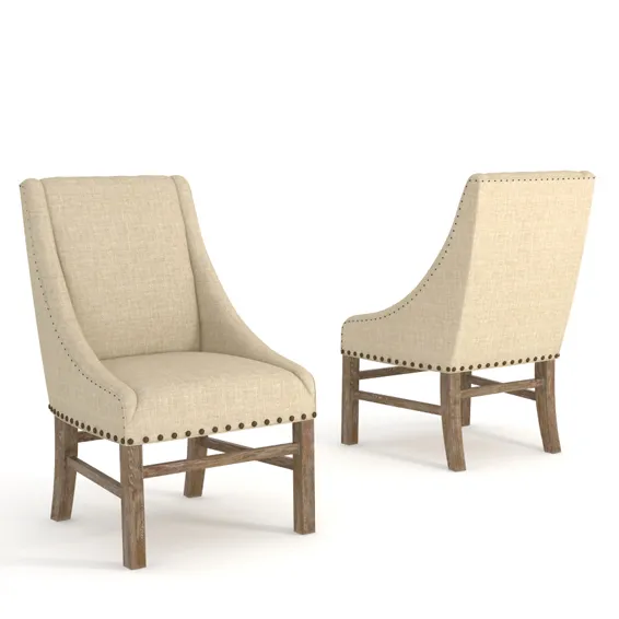 furniture – Trestle armchair 05 3D Model