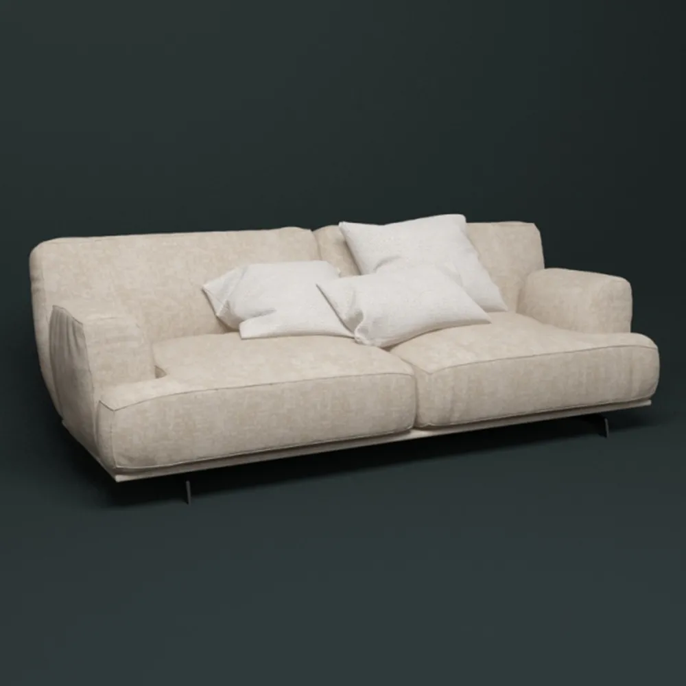 furniture – Tribeca Poliform modular sofa 3D Model