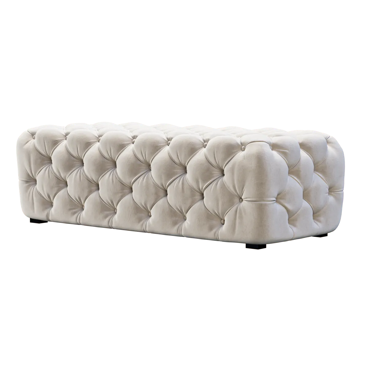 furniture – Tufted bench 3D Model furniture – Tufted bench 3D Model
