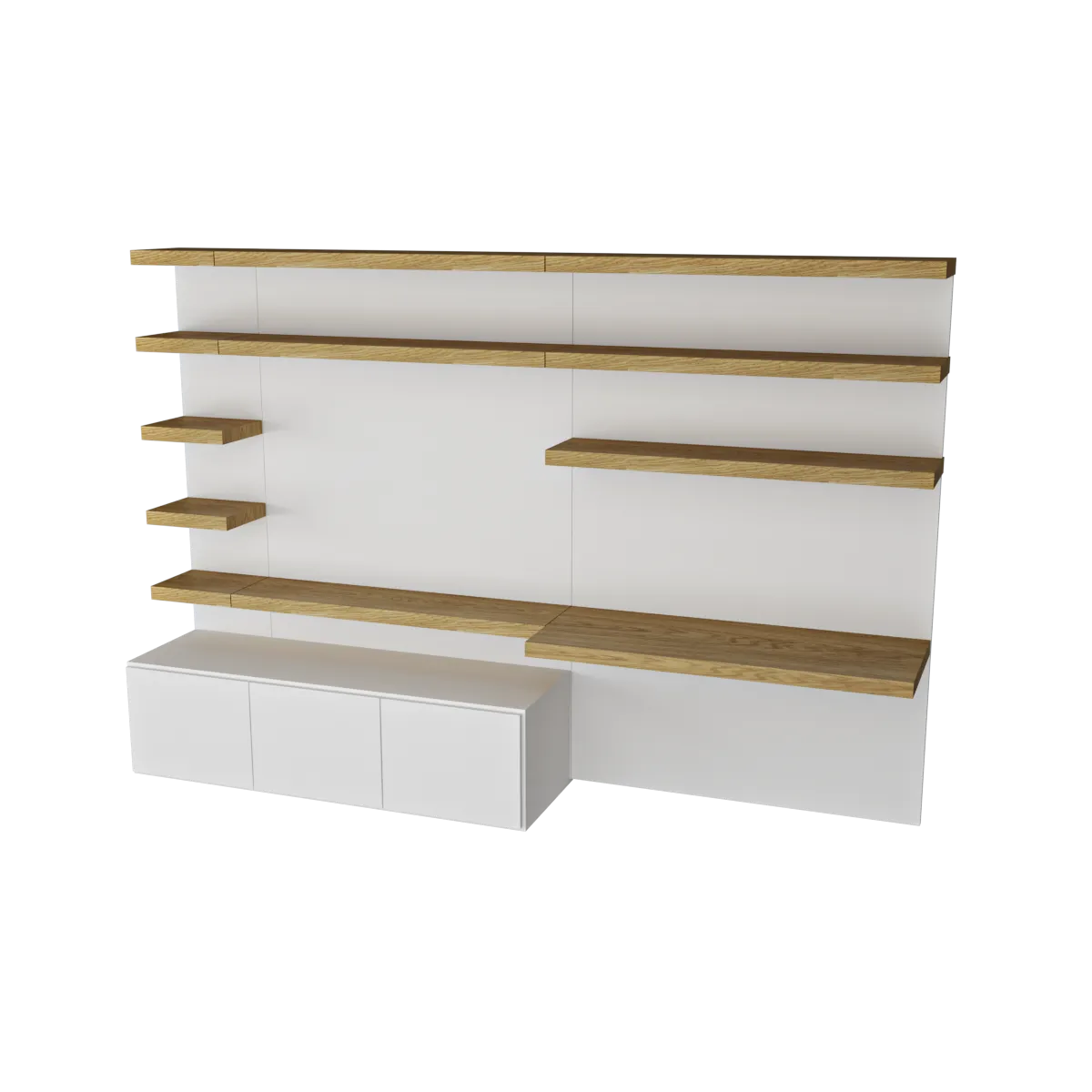 furniture – TV stand set 020 3D Model