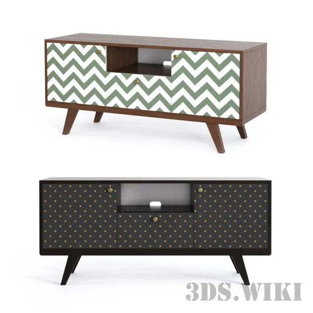 furniture – TV stand THIMON 3D Model furniture – TV stand THIMON 3D Model