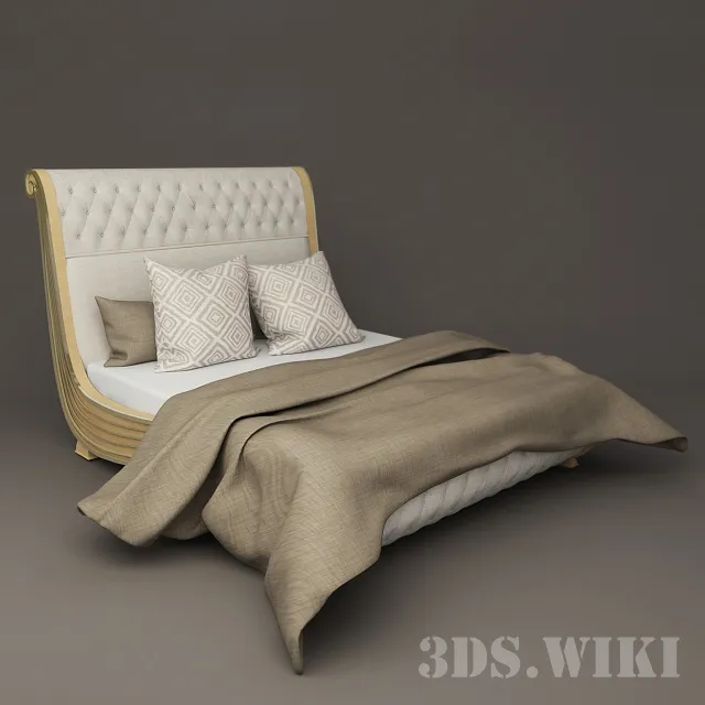 furniture – Vanity bed 3D Model furniture – Vanity bed 3D Model