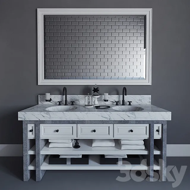 Furniture vannoy01 \ Furniture bathroom01 3DModel Furniture vannoy01 \ Furniture bathroom01 3DModel