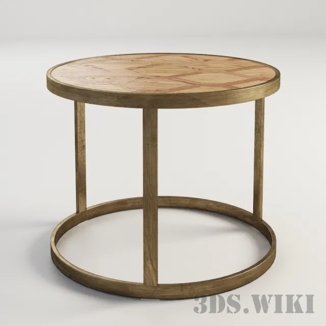 furniture – VERNON SIDE TABLE 3D Model