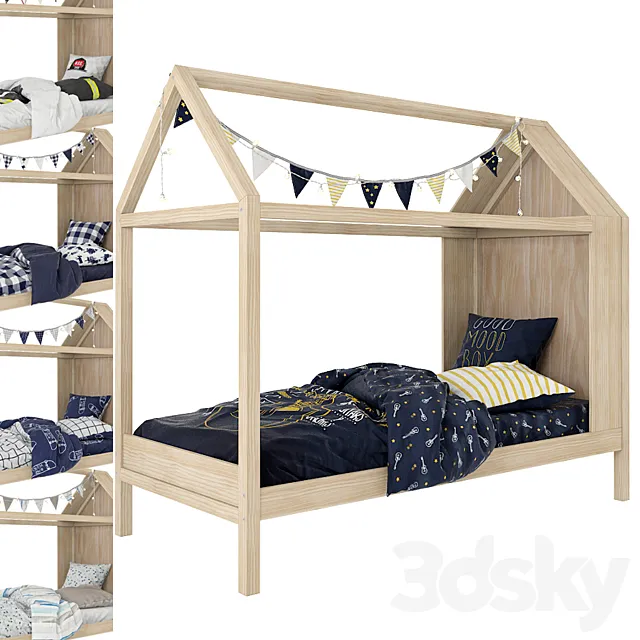 Furniture Vertbaudet 07 3D Model Furniture Vertbaudet 07 3D Model