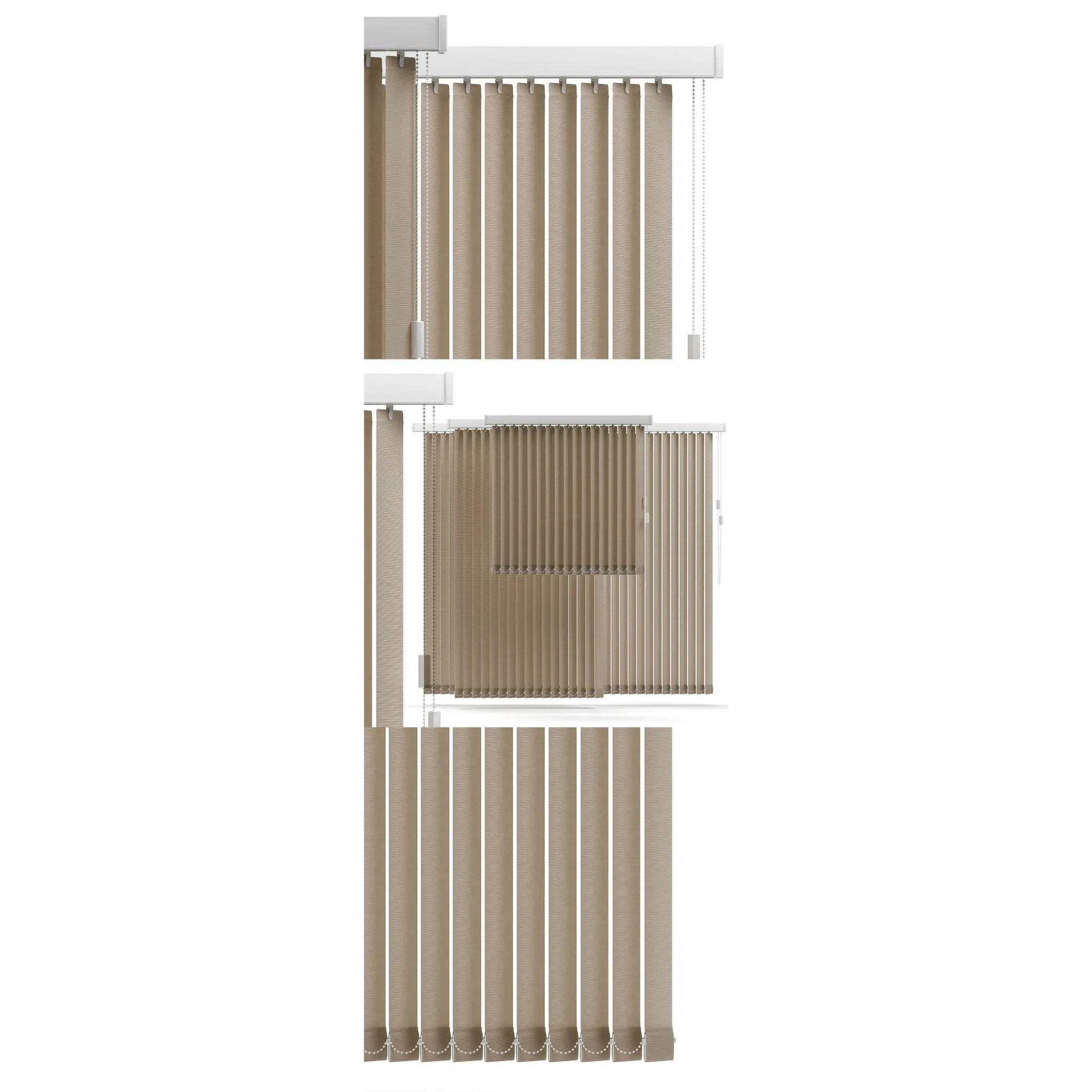 furniture – Vertical blinds 3D Model