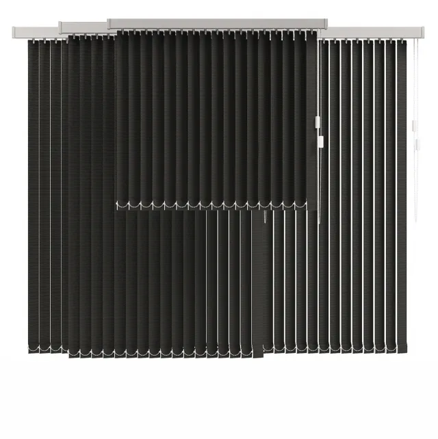 furniture – Vertical Blinds in 4 colors 3D Model