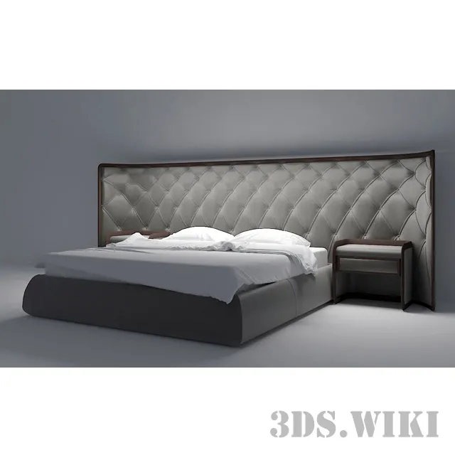furniture – Victory Ulivi Salotti bed 3D Model furniture – Victory Ulivi Salotti bed 3D Model