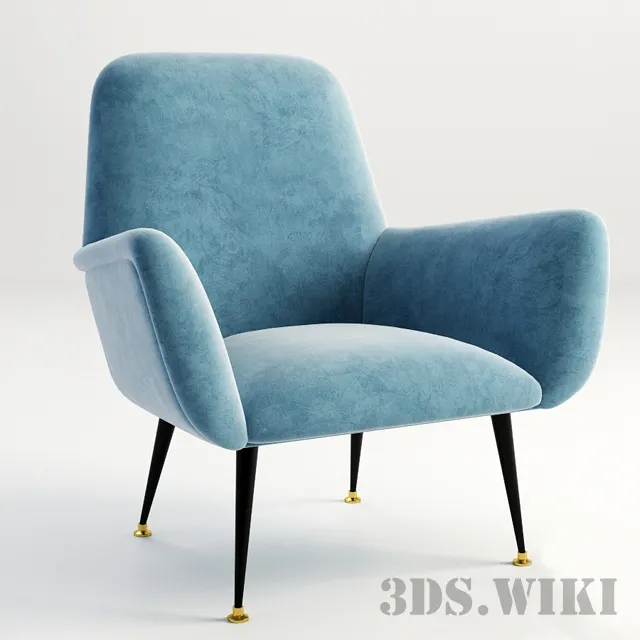 furniture – Vintage armchair 3D Model
