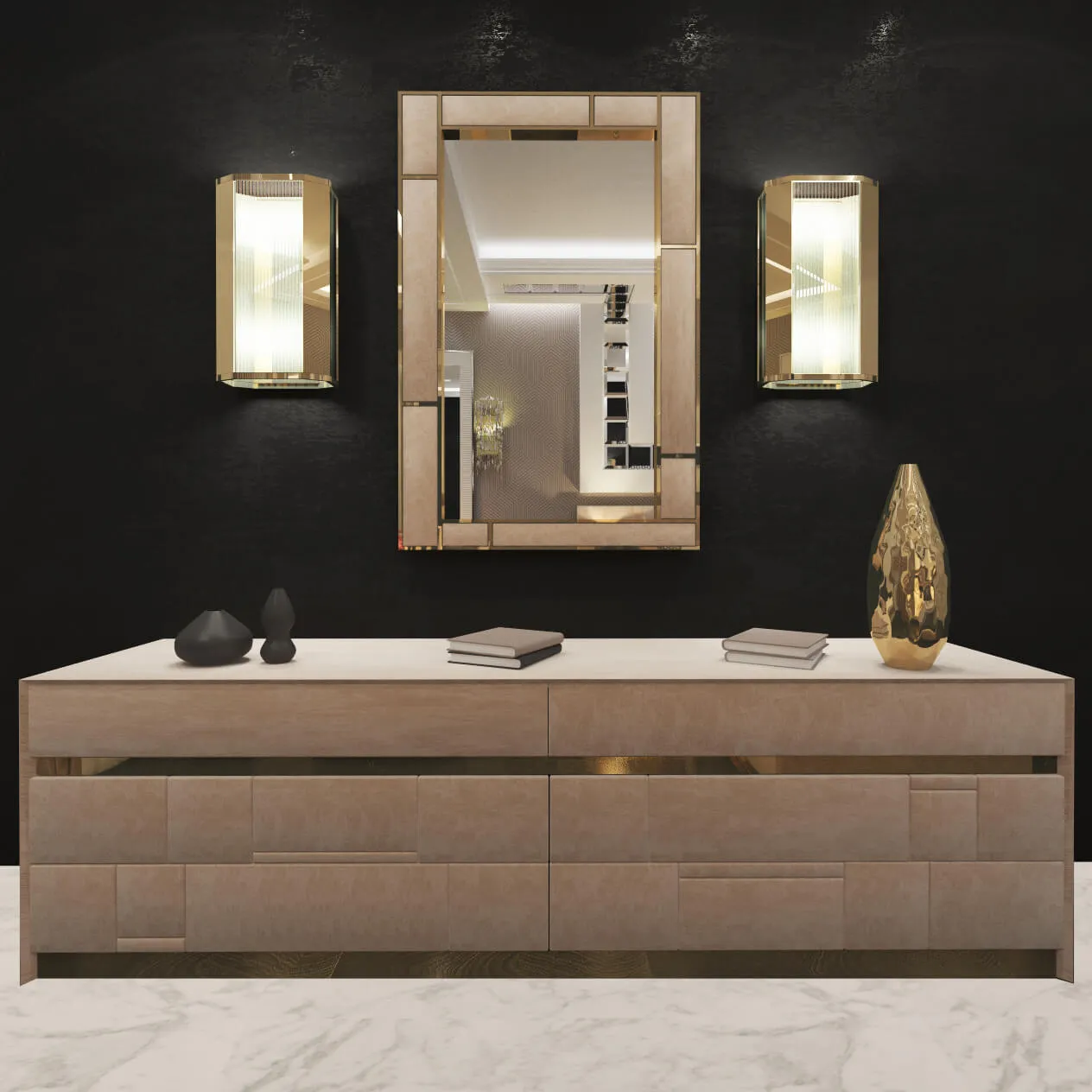 furniture – Visionnaire Barrymore chest of drawer 09 3D Model furniture – Visionnaire Barrymore chest of drawer 09 3D Model