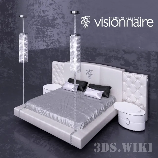 furniture – Visionnaire Beauforts Letto Bed – Ipe Cavalli 3D Model furniture – Visionnaire Beauforts Letto Bed – Ipe Cavalli 3D Model