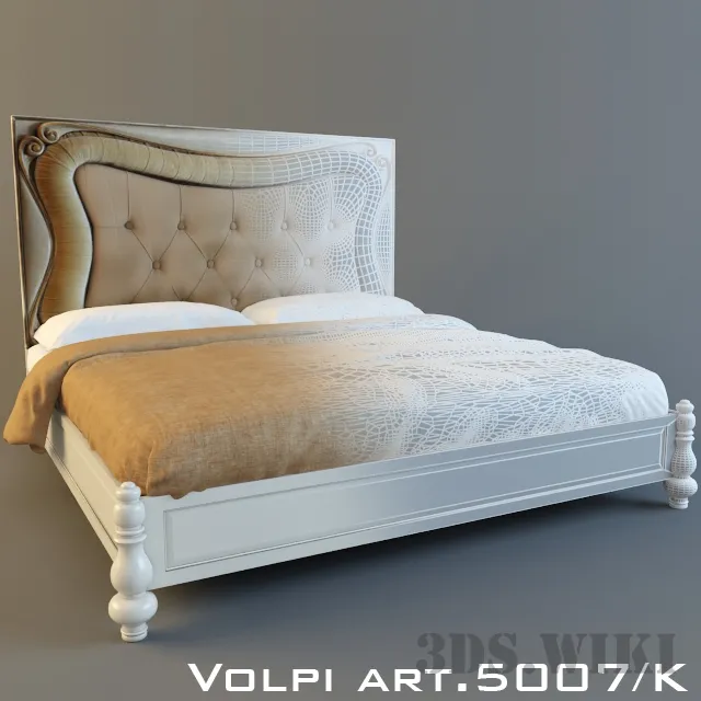 furniture – Volpi bed 3D Model furniture – Volpi bed 3D Model