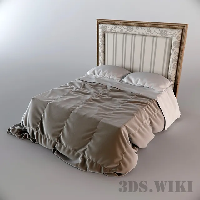 furniture – Volpi Gastone bed 3D Model furniture – Volpi Gastone bed 3D Model