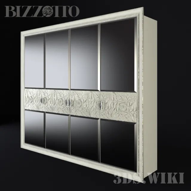 furniture – Wardrobe 1053R from Bizzotto 3D Model