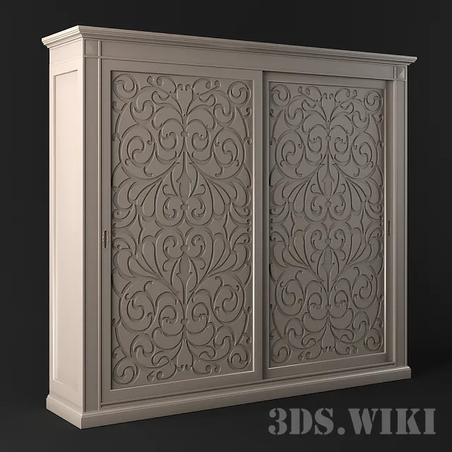 furniture – Wardrobe A57-25 171 Pregno – Bisanzio 3D Model