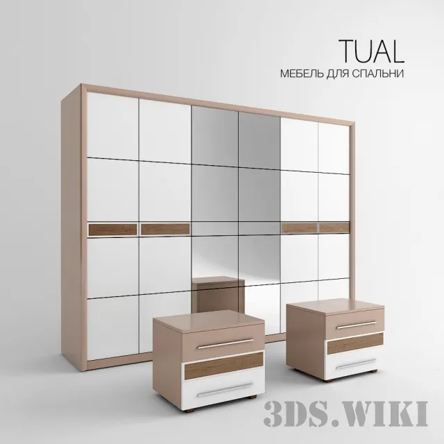 furniture – Wardrobe and cabinets TUAL 3D Model furniture – Wardrobe and cabinets TUAL 3D Model